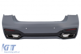 Kit carrosserie pour BMW Série 7 G12 LCI 2019-2022 M Technik Design Jupes latérales Pare-chocs-image-6106205