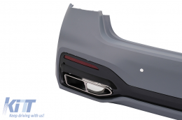 Kit carrosserie pour BMW Série 7 G12 LCI 2019-2022 M Technik Design Jupes latérales Pare-chocs-image-6106206