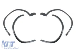 Kit Carrosserie pour BMW X4 G02 LCI 2021-2025 Pare-chocs élargisseurs d'ailes-image-6128291