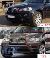 Kit carrosserie pour BMW X5 E70 07-13 Passages roue pare-chocs X5M M Look-image-6039737