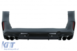 Kit carrosserie pour BMW X5 G05 LCI 2023+ X5M Design Pare-chocs Passages Embouts-image-6108009