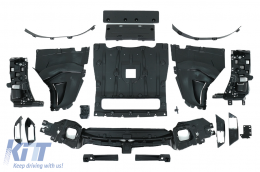 Kit carrosserie pour BMW X5 G05 LCI 2023+ X5M Design Pare-chocs Passages Embouts-image-6108025