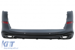 Kit carrosserie pour BMW X5 G05 LCI 2023+ X5M Design Pare-chocs Passages Embouts-image-6110670