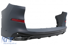 Kit carrosserie pour BMW X5 G05 LCI 2023+ X5M Design Pare-chocs Passages Embouts-image-6110673