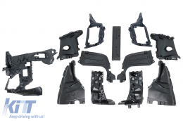 Kit carrosserie pour BMW X5 G05 LCI 2023+ X5M Design Pare-chocs Passages Embouts-image-6110692