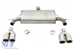 Kit carrosserie pour BMW X6 F16 15-20 Système d'échappement Jupes X6M Look-image-6089448
