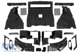Kit carrosserie pour BMW X6 G06 2018-2022 Conversion en LCI X6M Design Pare-chocs Phares-image-6109177