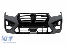 Kit Carrosserie pour BMW X6 G06 2019- Conversion LCI 2023 X6M Design Pare-chocs Passages Embouts-image-6127538