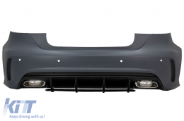 Kit Carrosserie pour MERCEDES A W176 12-18 Facelift A45 Look Pare-chocs Embouts-image-6032445