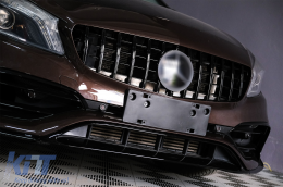 Kit Carrosserie pour MERCEDES A W176 12-18 Facelift A45 Look Pare-chocs Embouts-image-6084611