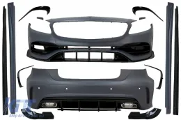 image-58-Kit Carrosserie pour MERCEDES A W176 12-18 Facelift A45 Look Pare-chocs Embouts