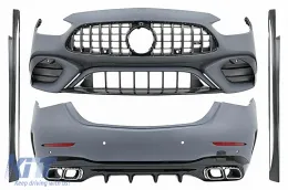 image-16-Kit Carrosserie pour Mercedes Classe C W206 Berline 2021+ C63 Design Pare-chocs