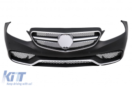 Kit Carrosserie pour Mercedes Classe E W212 09-12 Conversion au Look Facelift E63 Pare-chocs-image-6104372