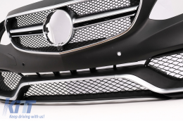 Kit Carrosserie pour Mercedes Classe E W212 09-12 Conversion au Look Facelift E63 Pare-chocs-image-6104374