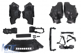 Kit Carrosserie pour Mercedes Classe E W212 09-12 Conversion au Look Facelift E63 Pare-chocs-image-6104437