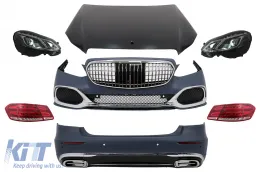 image-22-Kit Carrosserie pour Mercedes Classe E W212 09-12 Conversion Facelift M Look Pare-chocs