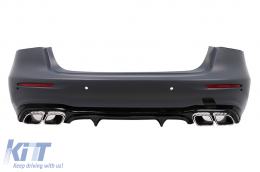 Kit carrosserie pour Mercedes Classe E W212 09-12 Conversion en W213 E63 Look Pare-chocs-image-6106736