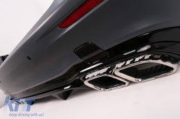 Kit carrosserie pour Mercedes Classe E W212 09-12 Conversion en W213 E63 Look Pare-chocs-image-6106740