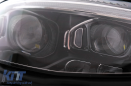 Kit carrosserie pour Mercedes Classe E W212 09-12 Conversion en W213 E63 Look Pare-chocs-image-6106785