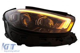 Kit carrosserie pour Mercedes Classe E W212 09-12 Conversion en W213 E63 Look Pare-chocs-image-6106787