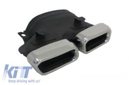 Kit carrosserie pour Mercedes Classe E W213 16-2019 E63 Design Embouts d'échappement Pare-chocs-image-6021257