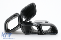 Kit Carrosserie pour Mercedes Classe GLC Coupe C254 2022+ GLC63 Design Embouts Pare-chocs-image-6111353