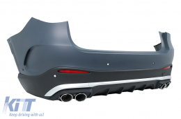 Kit carrosserie pour Mercedes Classe GLC X254 SUV 2022+ GLC43 Design Embouts Silencieux Pare-chocs-image-6107921