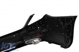 Kit carrosserie pour Mercedes Classe S W221 05-13 Conversion au design 2018 W222 Pare-chocs-image-6103345