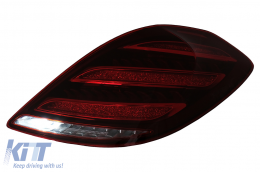 Kit carrosserie pour Mercedes Classe S W221 05-13 Conversion au design 2018 W222 Pare-chocs-image-6103351