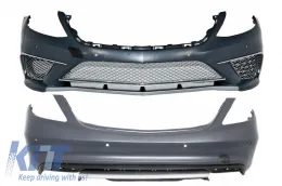 image-13-Kit Carrosserie pour Mercedes Classe S W222 13-06.17 Grilles Pare-Chocs Look S65
