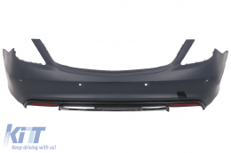 Kit Carrosserie pour Mercedes Classe S W222 2013-06.2017 S63 Design Grilles Inférieures Pare-chocs-image-6114454