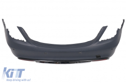 Kit Carrosserie pour Mercedes Classe S W222 2013-06.2017 S63 Design Grilles Inférieures Pare-chocs-image-6114457