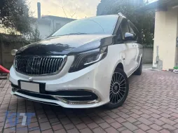 Kit Carrosserie pour Mercedes Classe V Vito W639 2003-2014 Grille Capot Pare-chocs VS680 Look-image-6128338