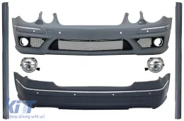 image-31-Kit Carrosserie pour Mercedes E W211 02-09 Jupes Pare-chocs Look E63