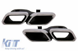 Kit carrosserie pour Mercedes GLC SUV X253 15-07.19 GLC63 Design Marchepieds Pare-chocs-image-6053653