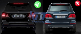 Kit carrosserie pour Mercedes GLE W166 SUV 15-18 Pare-chocs Embouts Ailes-image-6003382