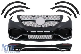 image-1-Kit carrosserie pour Mercedes GLE W166 SUV 15-18 Pare-chocs Embouts Ailes
