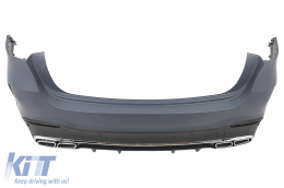 Kit Carrosserie pour Mercedes GLE W167 SUV 19+ GLS63 Design Grille Pare-chocs Embouts-image-6110005