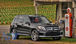Kit carrosserie pour Mercedes GLK X204 13-15 Pare-chocs Embouts d'échappement-image-5990332