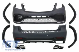 image-29-Kit Carrosserie pour Mercedes GLS-Class X166 16+ GLS63 Pare-chocs Arches Embouts