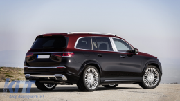 Kit carrosserie pour Mercedes GLS SUV X167 19-23 Pare-chocs passages roue M-Design-image-6079754