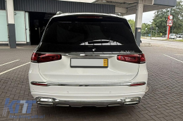 Kit carrosserie pour Mercedes GLS SUV X167 19-23 Pare-chocs passages roue M-Design-image-6114402