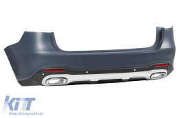 Kit Carrosserie pour Mercedes GLS SUV X167 2019-2023 Calandre Sport Line Pare-chocs-image-6114804
