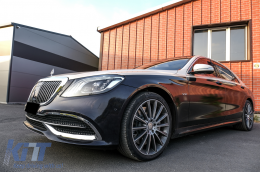 Kit carrosserie pour Mercedes S W222 Facelift 13+ Pare-chocs Embouts M Look-image-6074588