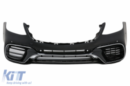 Kit carrosserie pour Mercedes S W222 Facelift 06.2017-08.2020 Pare-chocs S63 Look PDC-image-6102444