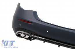 Kit carrosserie pour Mercedes S W223 Limousine 20+ S63 Design Embouts d'échappement Calandre Pare-chocs-image-6103833
