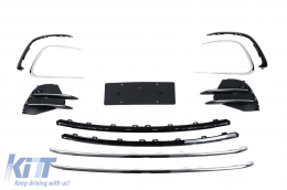 Kit Carrosserie pour Mercedes Vito 2020-2024 Pare-chocs Calandre Phares Feux arrière-image-6134598