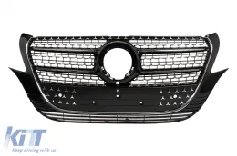 Kit Carrosserie pour Mercedes Vito 2020-2024 Pare-chocs Calandre Phares Feux arrière-image-6127128