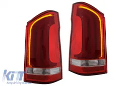 Kit Carrosserie pour Mercedes Vito 2020-2024 Pare-chocs Calandre Phares Feux arrière-image-6127169