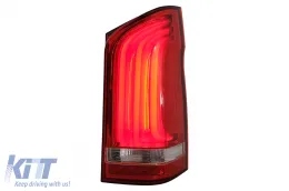 Kit Carrosserie pour Mercedes Vito 2020-2024 Pare-chocs Calandre Phares Feux arrière-image-6127174
